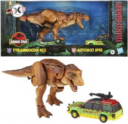 Figurki Zestaw Transformers Park Jurajski Tyrannocon Rex i Autobot JP93