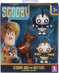 Scooby-Doo Zestaw Figurki Super Scoob i 2 Baby Rottens