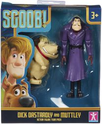 Scooby-Doo Zestaw Figurki Super Scoob Dick Dastardly i Muttley