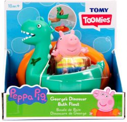 George Peppa Pig Łódka Tryskająca Zabawka do Wody Wanny dla Dzieci Świnka