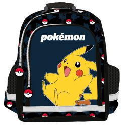 Duży Plecak Szkolny Pokemon Pikachu 41cm.