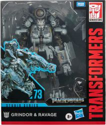 DUŻA Figurka Transformers GENERATIONS STUDIO SERIES LEADER Grindor Ravage Helikopter 46 kroków