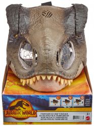 Maska Interaktywna Jurassic World Tyranozaur TRex Dźwięk Dinozaur