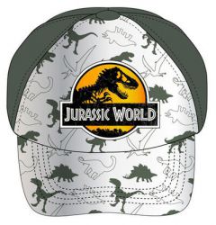 Czapka Czapeczka Jurassic World Baseballówka dla dzieci Dinozaury