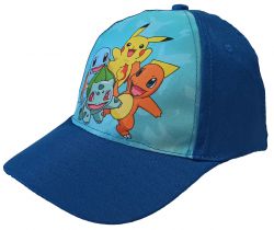 Czapka Czapeczka Pokemon Pikachu Baseballówka dla dzieci Pokemony