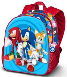 Plecak Plecaczek Sonic Knuckles Tails 3D 31cm