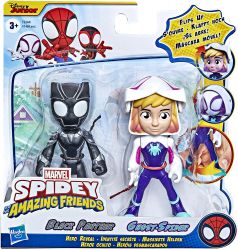 Figurka Ghost Spider i Black Panther Spidey And His Amazing Friends Spiderman