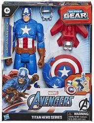 Figurka Avengers Kapitan Ameryka Titan Hero Blast Gear Hasbro