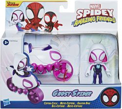 Figurka Ghost Spider Motor Copter Cycle Pojazd Spidey And His Amazing Friends