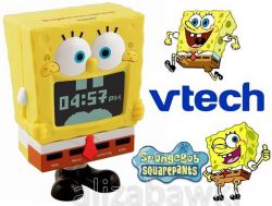 Interaktywny SpongeBob VTech Gry Nauka Zegar
