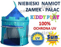 Namiot dla dziecka Zamek Niebieski domek pałac Powłoka UV