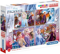 Puzzle Kraina Lodu 2 Elsa Anna Frozen 20+60+100+180el.