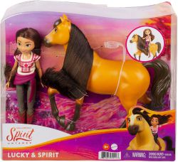 Mustang Duch Wolności Koń Rumak Spirit i Lalka Lucky