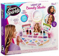 Zestaw do Make-up Podświetlenie LED Studio Piękności Kosmetyki dla Dzieci